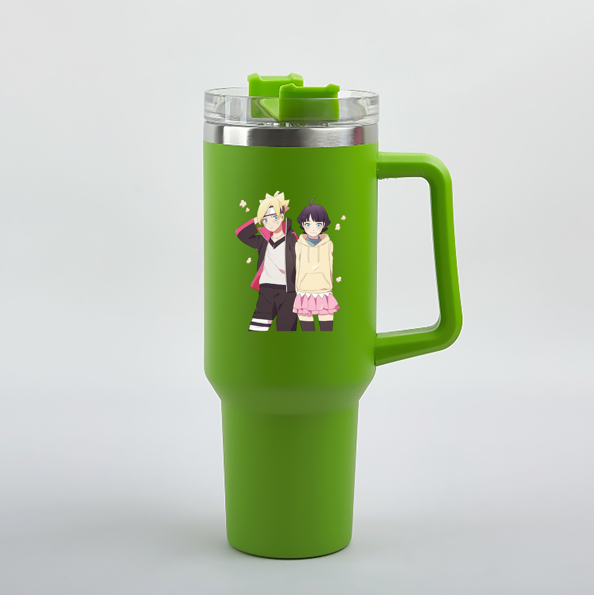 （画像用） NARUTO -ナルト- うずまき ボルト Uzumaki Boruto 1200mL車用タンブラー（カラープリント）
